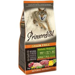 PRIMONDIAL Primordial Grain Free Cane Adult Cervo E Tacchino 12 kg Prezzo x 2 unità