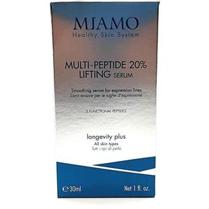 Miamo Longevity Plus - Multi-Peptide 20% Lifting Serum Siero Tensore, 30ml