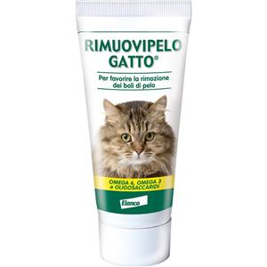 ELANCO Rimuovipelo Gatto Pasta 50g - Integratore per la Rimozione dei Boli di Pelo con Omega 3 e Omega 6