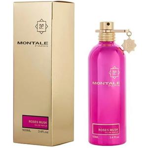 Montale Roses Musk Eau de Parfum Unisex 100 ml - Fragranza Floreale con Note di Rosa, Muschio, Ambra e Gelsomino
