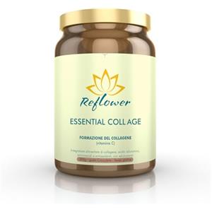 Reflower - Essential Coll Age cioccolato 300g - Integratore di Collagene e Antiossidanti