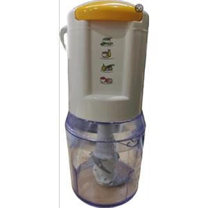 Cozary Tritatutto Elettrico da Cucina 300W, Frullatore Multifunzione 3-in-1 con Contenitore 500ml, 4 Lame in Acciaio Inox, per Carne, Verdure, Salse - Lavabile in Lavastoviglie