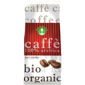 Probios Caffè Biologico 100% Arabica per Moka - 250g - Qualità Premium Eco-Sostenibile
