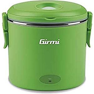 Girmi SC01 Scaldavivande Elettrico Vivandiere, Ciotola in Acciaio INOX, 0.7 Litri, 40 W, Verde