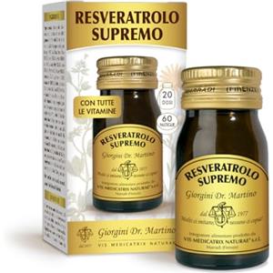 Dr Giorgini Integratore Alimentare, Resveratrolo Supremo Pastiglie - 30 g