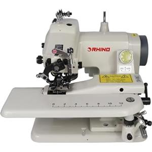 La Canilla RHINO Smart Solutions - Macchina da cucire portatile semi-industriale punto invisibile RH-501 tessuti sottili e medi orli invisibili in basso pantaloni, abiti (con/senza salto di punto)
