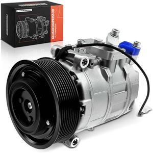 Frankberg Compressore dell'aria condizionata con frizione Compatibile con Classe C W202 Classe C T-Model S202 Classe E W210 CLK C208 CLK A208 Replace# 5412300611, compreso l'olio preconfezionato