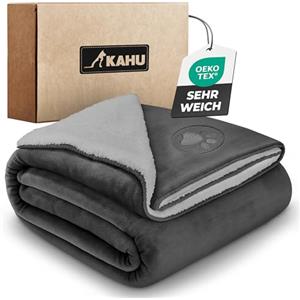 KAHU® Coperta per cani impermeabile - Copridivano Coperta morbida impermeabile - Tappetino per cani da viaggio e all'aperto - Tappetino protettivo per trasportini per cani - Utilizzabile su entrambi i