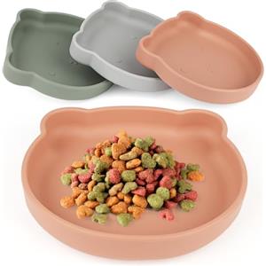 Wubushan Ciotola per Gatti Antiscivolo - Scodella Acqua per Gatto Con Base Antiscivolo