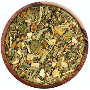Biokyma - Tisana Miscela d'Oriente 1kg | Senna, Tiglio, Menta, Liquirizia, Salvia, Camomilla, Anice | Accademia della Tisana | Foglie e Fiori Secchi 100% Naturale | Confezione da 1000gr