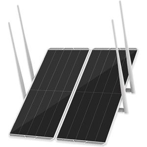 LIFEMOI Ripetitore ripetitore WiFi da 30W per esterni,Dual Band,5,8 G/2,4G,copertura 300 m, 1200 Mbps,batteria 30000 mAh,IP65,supporta 100 dispositivi,per cortile,fattoria,ufficio, uso commerciale