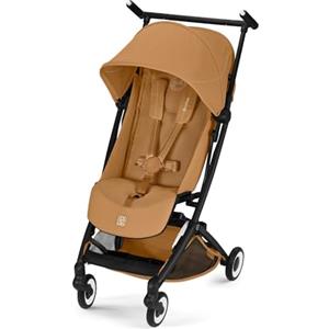 CYBEX Gold Passeggino LIBELLE con Dimensioni Adatte al Bagaglio a Mano, Da Circa 6 Mesi Fino a Circa 4 Anni (max 22 kg), Ultraleggero (solo 6 kg), Sistema di Cintura a una Mano, Cinnamon Yellow