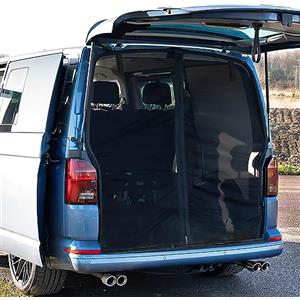 ZOSONET 180 cm x 150 cm tenda parasole magnetica zanzariera nera per tetto T5, camper, roulotte, accessori da campeggio