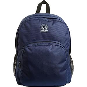 Invicta Zaino BENIN M, Doppio Scomparto, Blu, Tasca porta pc, Tasca con organizer, Per ragazzi e ragazze, Adulti, Scuola, Tempo libero