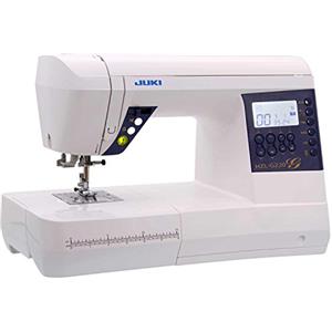 JUKI hzl-g220 Macchina da Cucire Elettronica con Taglia-Cavi Automatico Metallo/PVC Bianco 44,5 x 22,3 x 29,2 cm