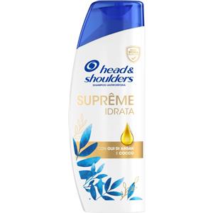 Head & Shoulders Supreme Idrata - Shampoo Antiforfora con Oli di Argan e Cocco 250 ml