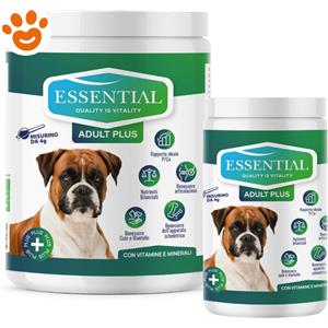 Chemi-Vit Essential Cane Adulto Plus 650g - Alimento minerale per cani con supporto immunitario e articolare