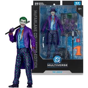 McFarlane Toys - DC Multiverse The Joker 7 pollici Action Figure con Ultra Articolazione e dettagli incredibili