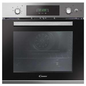 Candy FCPS615X/1/E Forno Elettrico da Incasso, Ventilato, Capacità 70 Litri, Cottura a Vapore e Pulizia Idrolitica, 8 Programmi, 59,5x56,8x59,5 cm, Inox, Classe A