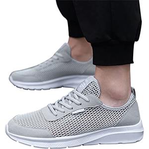 Generico Sneakers Uomo Scarpe Running Corsa Ginnastica Camminata Casual Jogging Trekking Tennis Outdoor Fitness Sportive Palestra Scarpe da Lavoro Comode Leggere Traspiranti Scarpe Comode Uomo