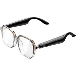 Generico Occhiali Smart | Occhiali con Protezione UV e Isolamento Acustico - Intelligenti con Traduzione,per uomo, donna, ragazzi, figlio, figlia, famiglia, amici, casa, viaggi, viaggi d'affari, scuol