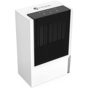 Dr.Prepare Deumidificatore Casa 3L/24H Silenzioso 2 Modalità con Drenaggio Continuo Timer 2/4/8H Spegnimento Automatico Deumidificatore Portatile per Camera da Letto, Bagno, Armadio