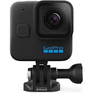 GoPro HERO11 Black Mini - Action Camera compatta impermeabile con video Ultra HD 5.3K60, 24.7MP Frame Grabs, sensore di immagine da 1/1.9, live streaming, stabilizzazione