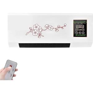 Generic Climatizzatore split portatile, montaggio a parete, freddo e caldo, 2 in 1, super silenzioso con telecomando, ideale per casa, ufficio, camera da letto