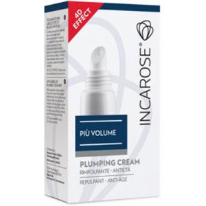 Incarose Più Volume Plumping Cream 15 ml - Trattamento labbra rimpolpante 4D, nutriente e idratante