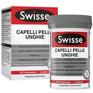 HEALTH AND HAPPINESS (H&H) IT. Swisse Capelli Pelle Unghie Integratore per Benessere di Capelli e Unghie - 60 Compresse - Swisse