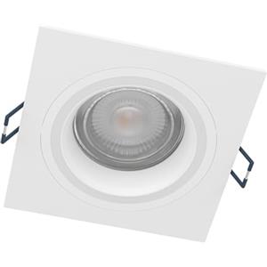 Eglo connect-z Carosso-Z - Faretto spot LED da incasso Smart Home, uso con ZigBee, app e controllo vocale Alexa, luce bianca calda e fredda, RGB, dimmerabile, in alluminio bianco, 9,3 cm