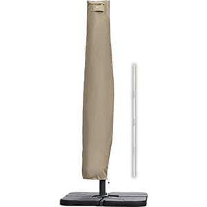 Sekey Ombrellone Copertura, 250×40/70/50cm,Taupe