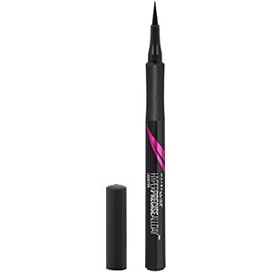 Maybelline New York Hyper Precise Eyeliner in Penna, Tratto Ultra-Sottile, Colore Ultra-Intenso a Lunga Tenuta, Black