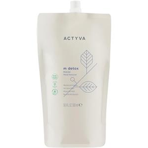 Actyva - Metal Detox Mask, Maschera Anti-Metalli Professionale per Capelli Colorati e Danneggiati, Protezione Colore e Luminosità Intensa - 500 ml