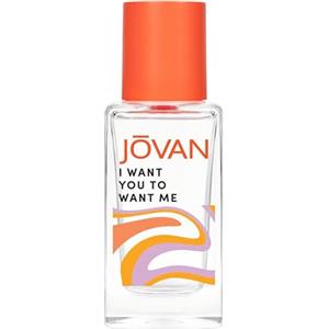 Jovan I Want You To Want Me Eau de Parfum, Formula Vegana, A Lunga Durata, Fragranza al muschio, Muschio Ambrato, 50 ml