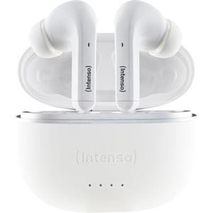 Intenso White Buds - Auricolari True Wireless T302A con Active Noise Cancelling e fino a 35 ore di riproduzione musicale