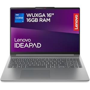 Lenovo IdeaPad Slim 5i Notebook 16" - Intel Core 7 240H, RAM 16GB, 1TB SSD, Grafica Intel Integrata, Display 16 pollici WUXGA (1920x1200) IPS, Windows 11 Home - Luna Grey