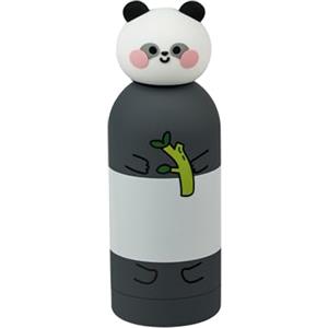 Cartomania Borraccia termica Panda, Acciaio Inox bpa free, 350 ml, pack singolo e personalizzato, Mantenimento temperatura: caldo 12 h. / freddo 24 h, Bambini e adulti, Idea regalo