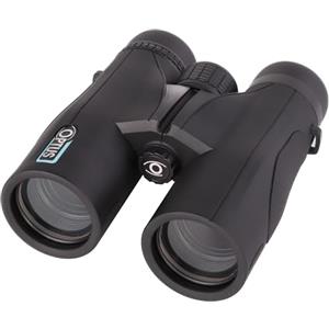 Optus binocolo 10x42 con prismi a tetto, ingrandimento 10x, ottiche multistrato, per occhiali, rivestimento in gomma, attacco per treppiede