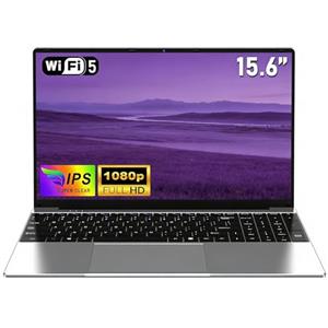NAIKLULU Pc Portatile 15,6 Pollici 4425Y Processore, 8GB RAM 256GB SSD Laptop Computer Portatile 2026, Schermo FHD 1920x1080P, Batteria 5000mAh, Slot Scheda TF