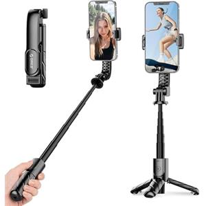 ORICO Bastone Selfie Mini Treppiede, Asta in Alluminio Estensibile 67 cm, Supporto Telefono Girevole a 360°, Design Leggero 139g Portatile, Compatibile con iPhone e Tutti i Dispositivi Android