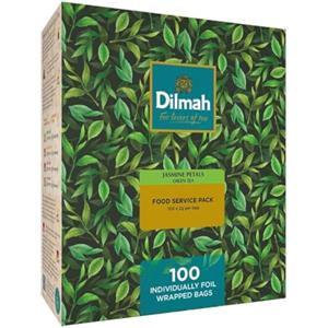 Dilmah - 100 Bustine - Foglie Raccolte a Mano in Sri Lanka (Gelsomino)