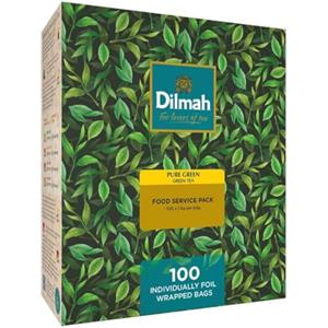 Dilmah - 100 Bustine - Foglie Raccolte a Mano in Sri Lanka (Tè verde)