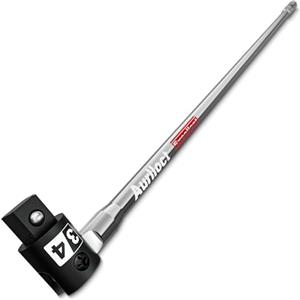 Aurlloct Barra di Rottura da 3/4" con Testa Flessibile a 250°, Breaker Bar Sbarra 81 cm, Chiave a Bussola, Barra di Demolitore per il Cambio Gomme su Auto e Moto