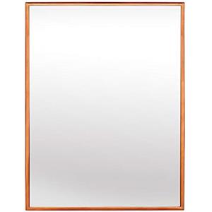 Elegance by Casa Chic - Specchio da Parete Grande in Metallo - 90 x 60cm - Metallo Placcato - Oro Rosa