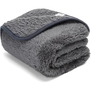 Nobleza Morbida Coperta in Pile per Cani e Gatti. Confezione, Color Grigio, Misure 200 * 160cm