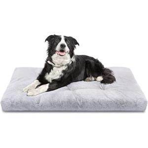Nobleza Letto per Cani Lavabile Grandi, Cuccia Cane Interno Ansiolitico Super Morbido e Soffice, Cuscino Cani Grandi di alta Qualità con Fondo Antiscivolo, Materassino Cane, 95x60x10 cm, L