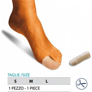 ORIONE OK PED G105 - Cappuccio Proteggi Dita in Gel Polimero Rivestito M - Allevia Pressione e Attrito