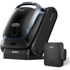 Beatbot AquaSense 2 Robot Piscina Senza Fili, parcheggio Intelligente, Pulizia di Pavimento, pareti e Linea d'Acqua con Doppio Passaggio, per Piscine Fuori Terra e interrate Fino a 300 m²