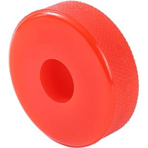AUTOXBERT Adattatore per cric idraulico antiscivolo, in polietilene, per auto, cric da 20 mm, 2 tonnellate (rosso, 20 mm)